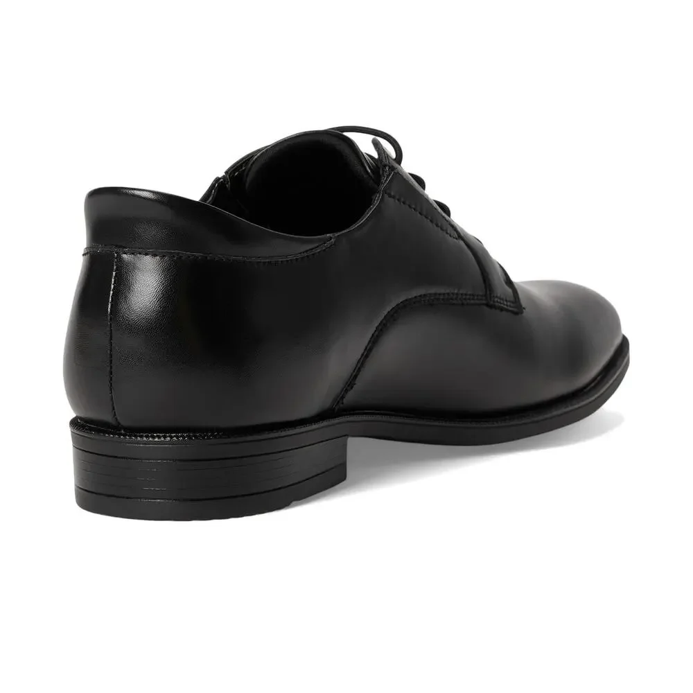 MARC JOSEPH NEW YORK MEN'S BAKER STREET OXFORD -BLACK NAPA LEATHER 8 MEDIUM